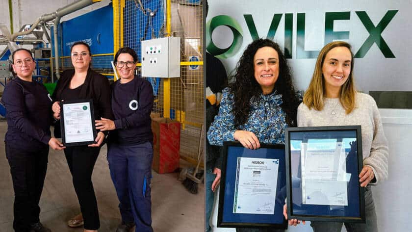 Equipo de Movilex con certificaciones RAEE ISO y WEEELABEX