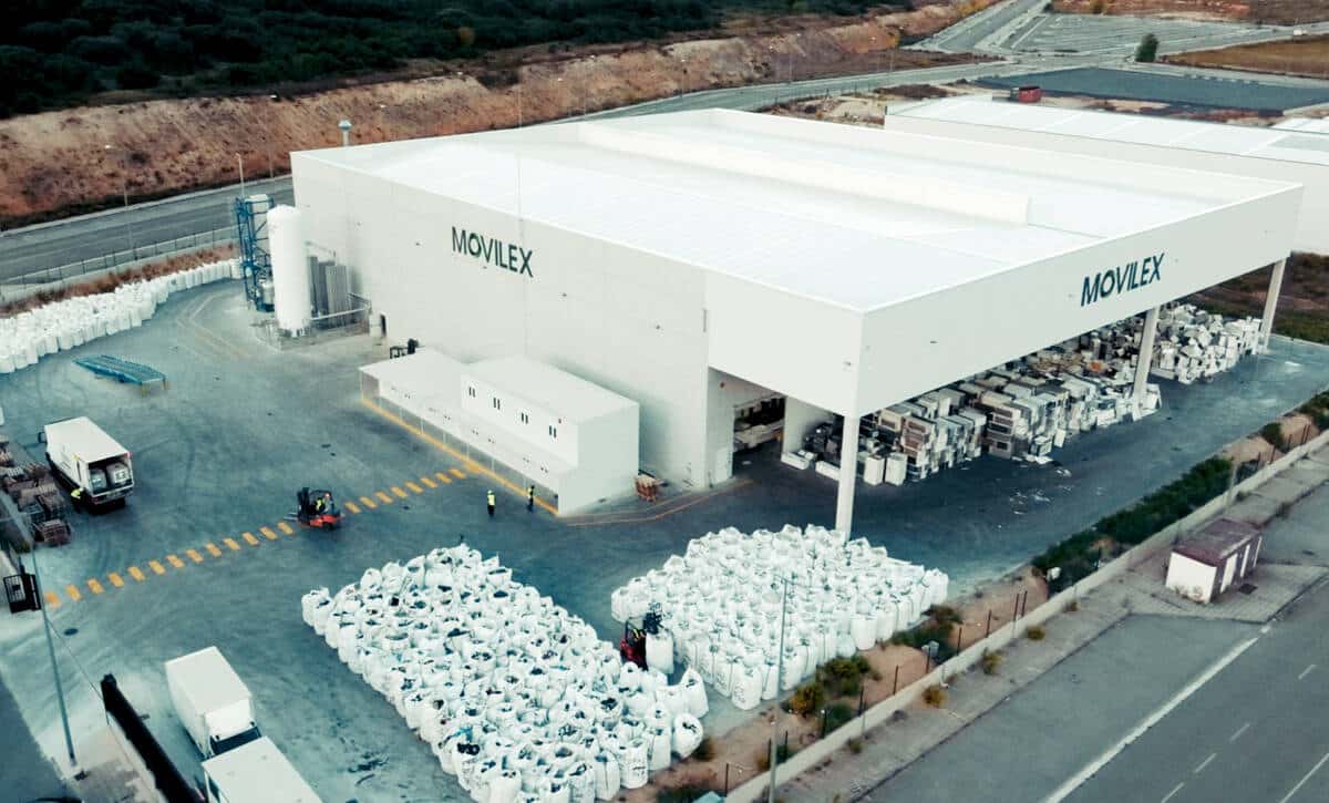 Movilex Burgos, nave de gestión RAEE