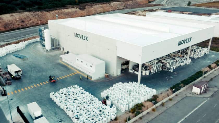 Movilex Burgos, nave de gestión RAEE