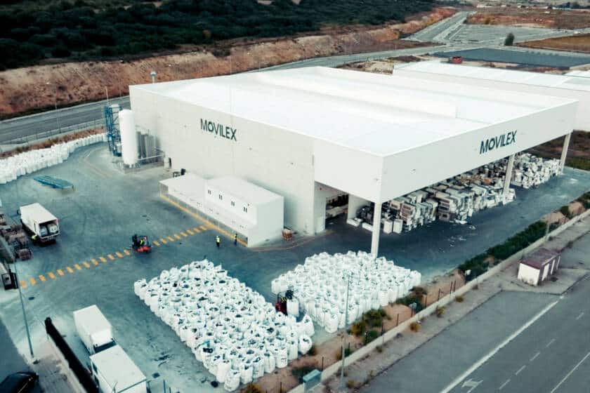 Movilex Burgos, nave de gestión RAEE