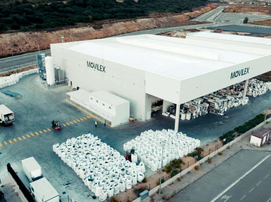 Movilex Burgos, nave de gestión RAEE